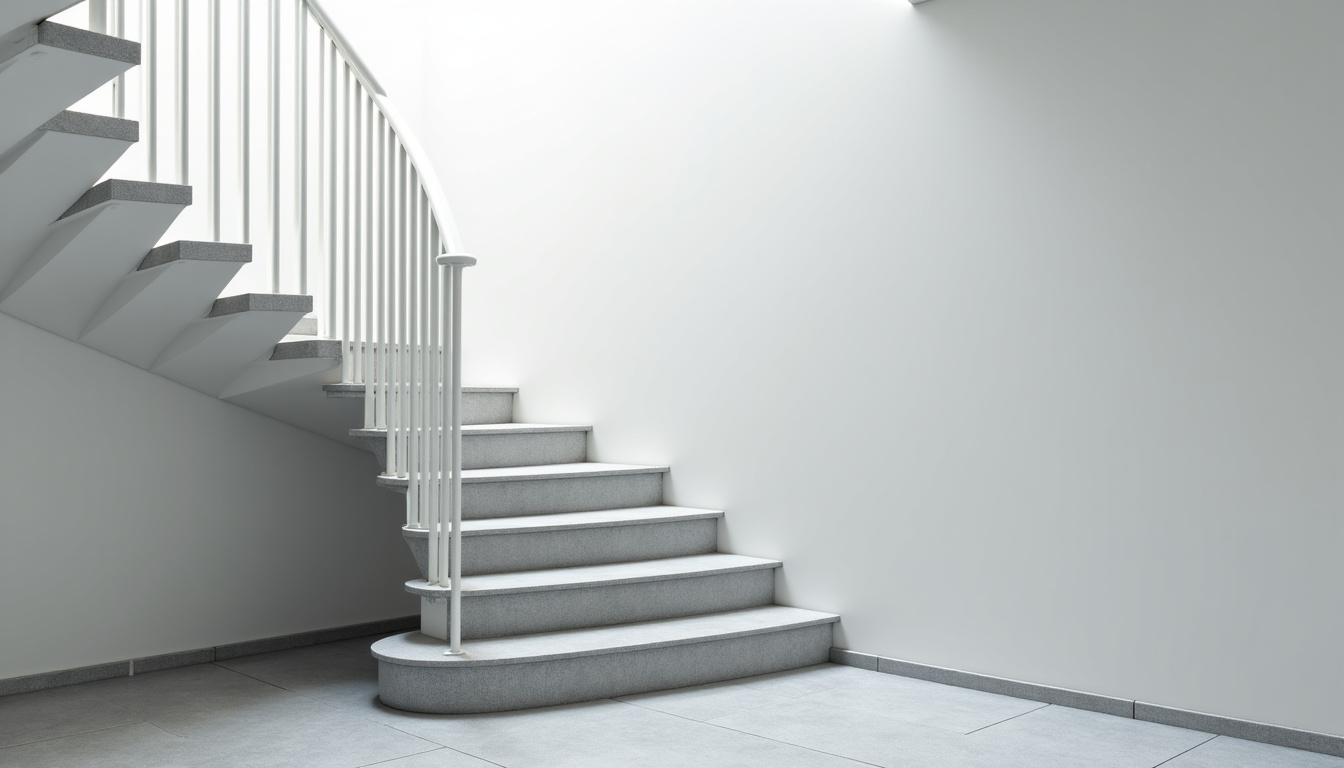 Monte-escalier tournant installé sur un escalier en colimaçon à Montaut