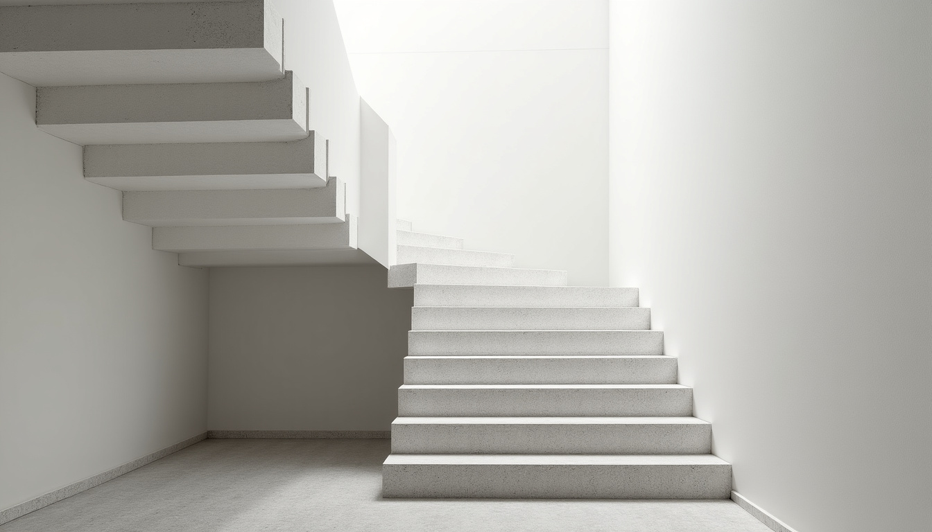 Monte-escalier tournant installé sur un escalier en colimaçon à Saint-Mesmin