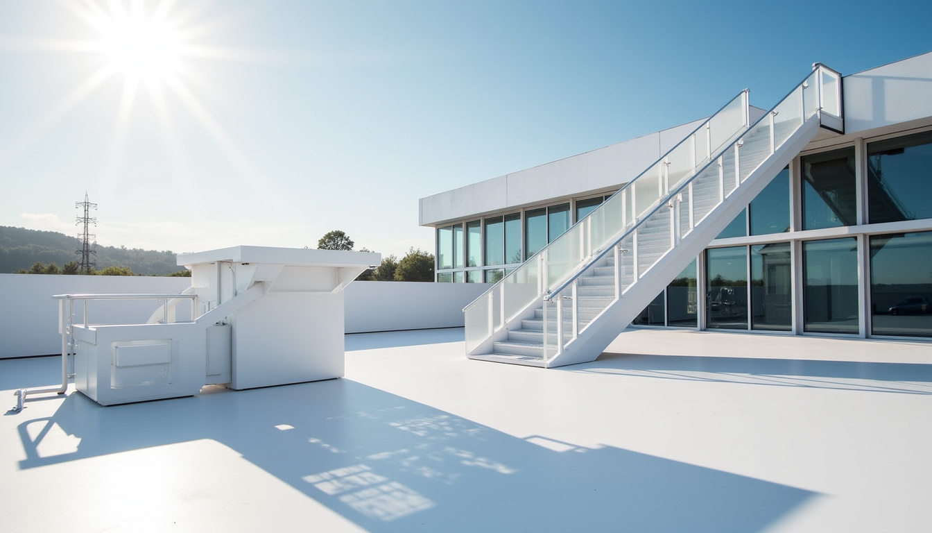 Plateforme élévatrice extérieure installée à Tignieu-Jameyzieu