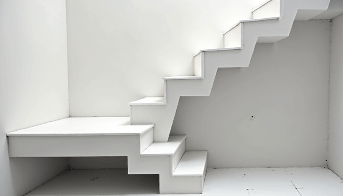 Siège pivotant d’un monte-escalier en cours d’installation à Audenge