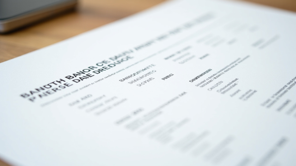 Tableau avec documents administratifs pour demander des aides financières pour un monte-escalier à Val de Louyre et Caudeau