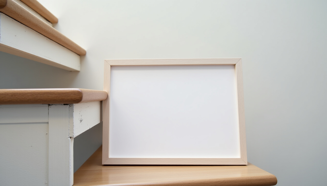 Tableau comparatif de devis pour monte-escalier posé sur un escalier tournant