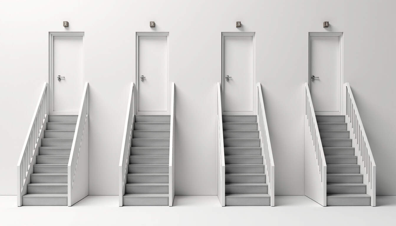 Tableau comparatif des différents modèles de monte-escaliers installés à Saint-Alexandre