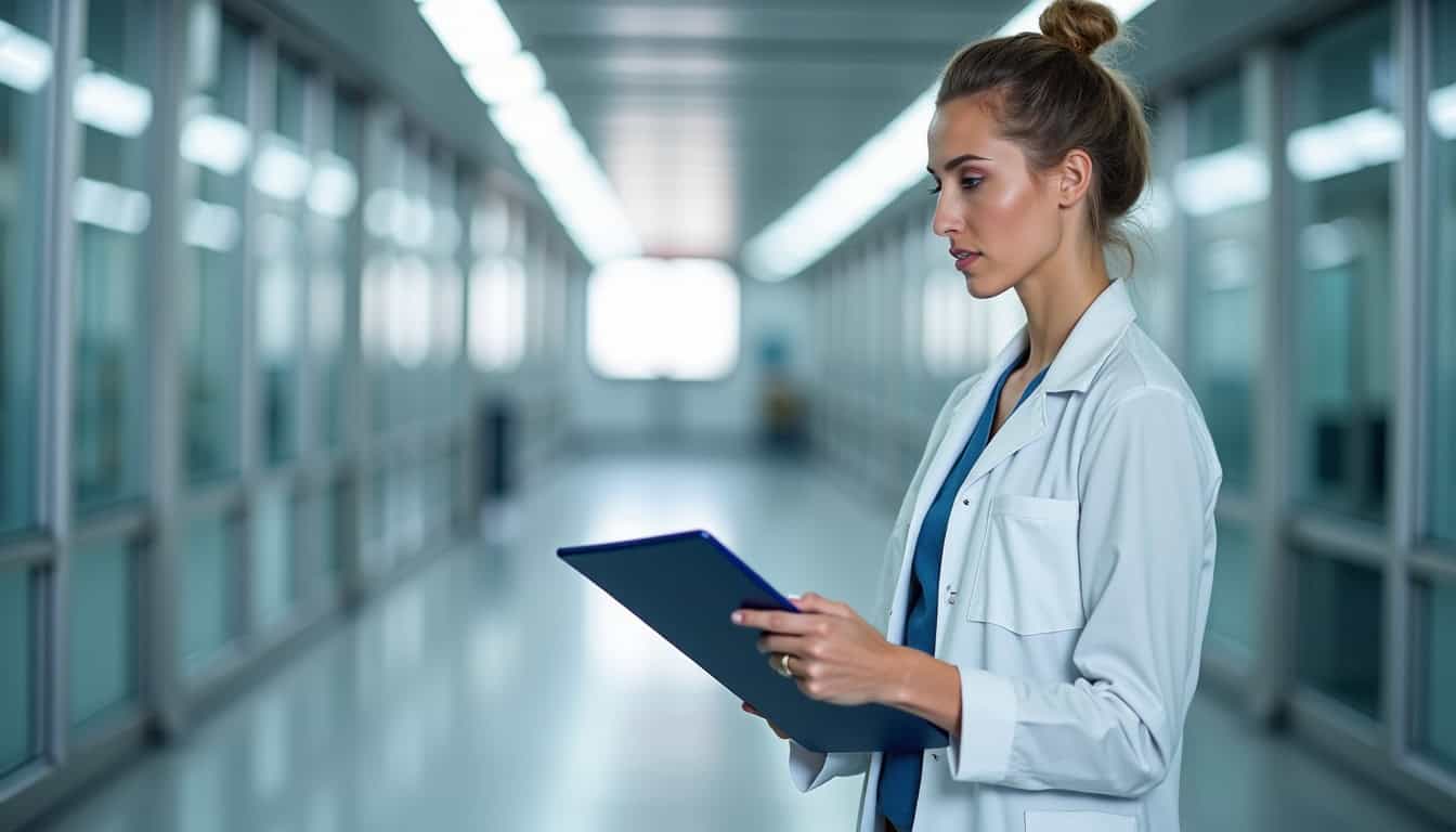 Technicien certifié en train de conseiller un client à Pleugueneuc