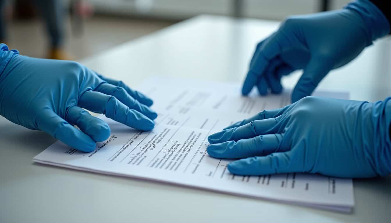 Technicien certifié en train de vérifier le fonctionnement d