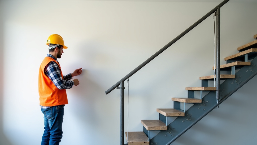 Technicien certifié RGE en train de présenter un devis pour un monte-escalier à Villejuif