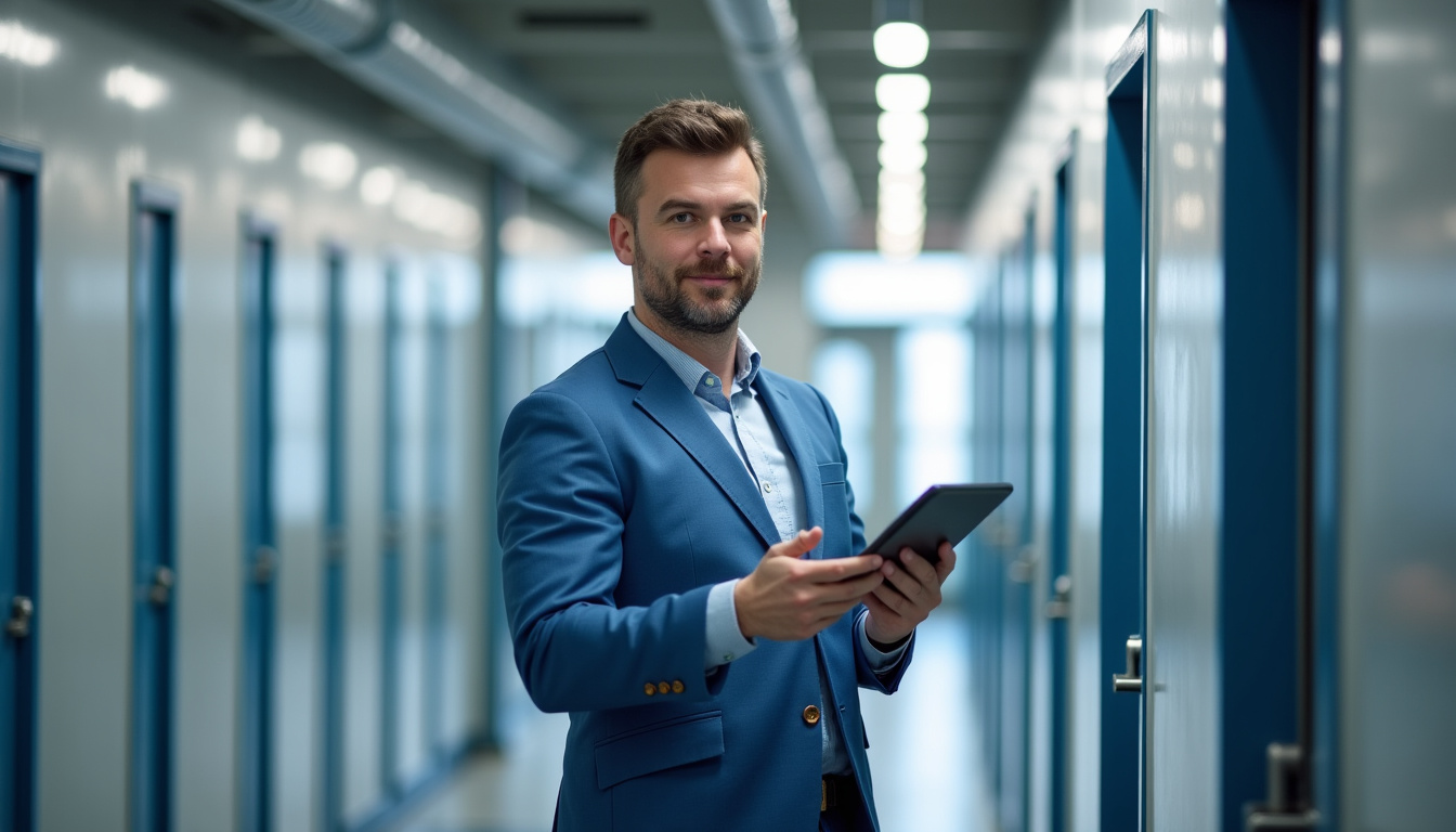Technicien discutant avec un client lors d