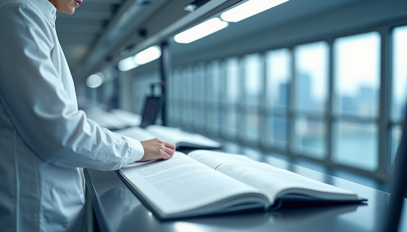 Technicien effectuant l