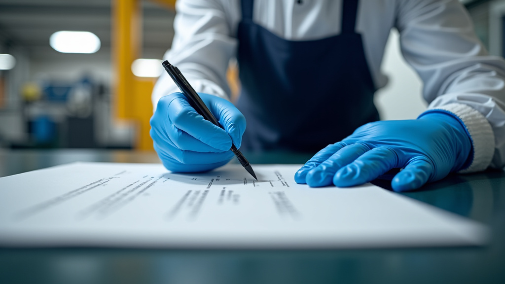 Technicien effectuant la maintenance d