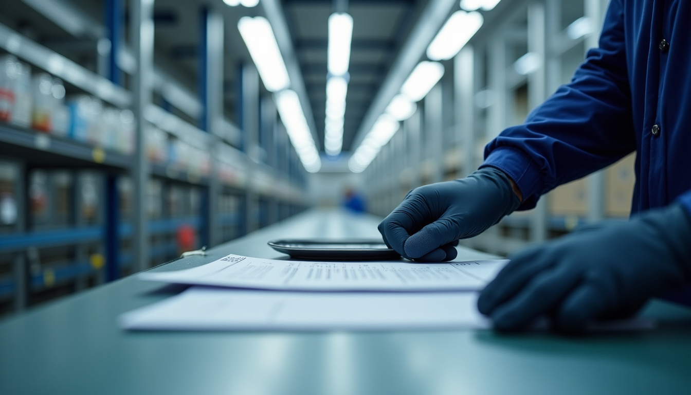 Technicien effectuant la maintenance d