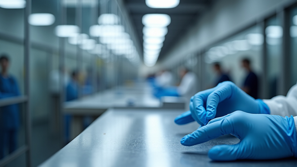 Technicien en train d