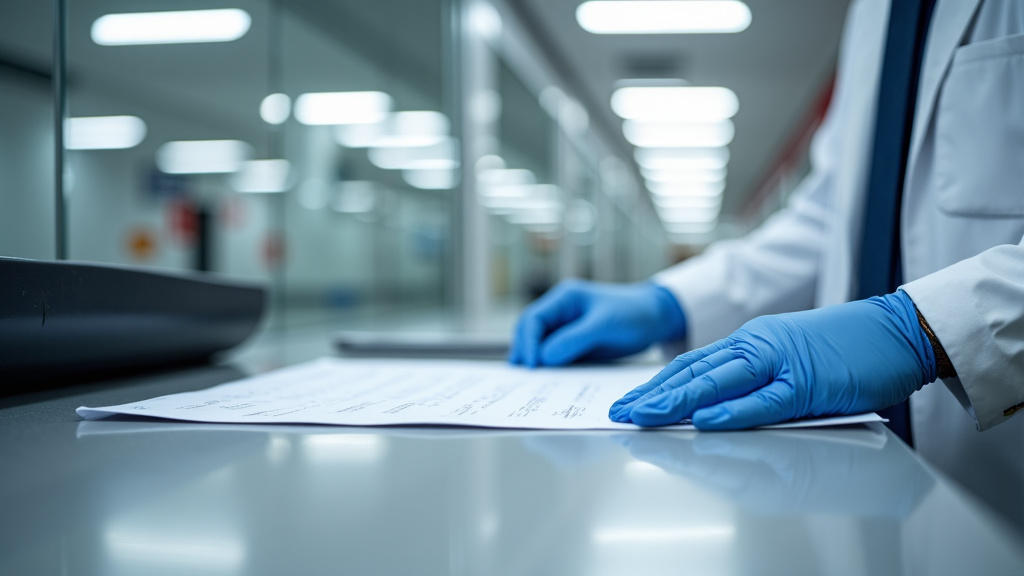 Technicien en train d