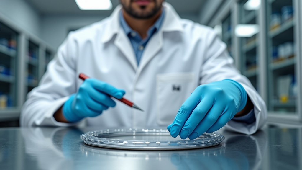 Technicien en train d