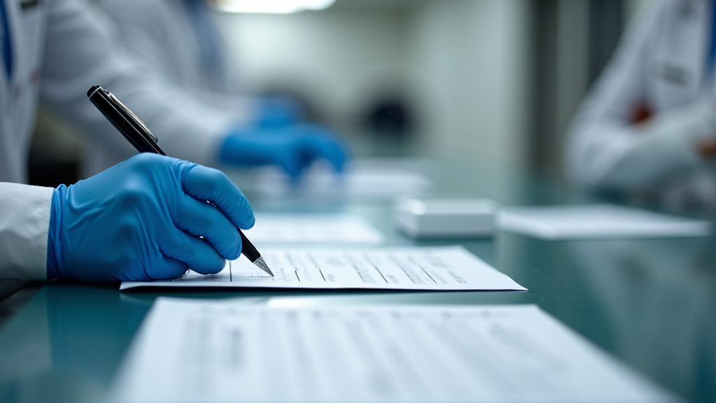 Technicien en train d