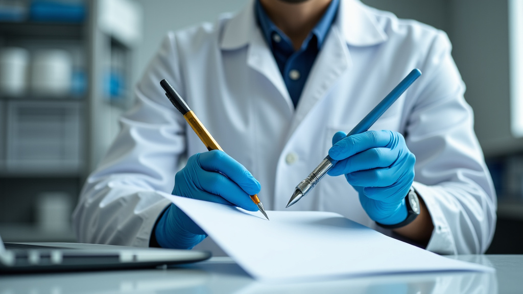 Technicien en train d