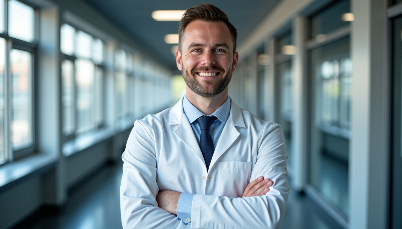 Technicien en train d