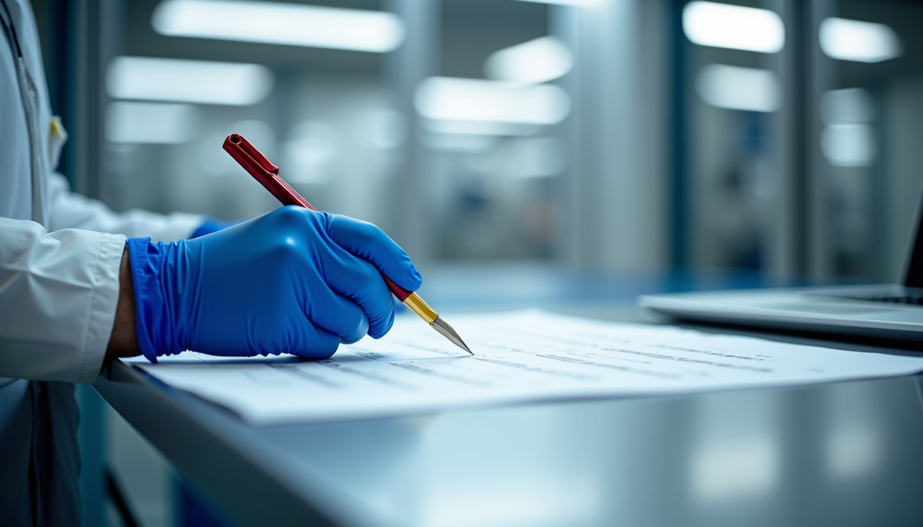 Technicien en train d