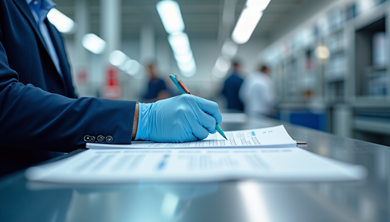 Technicien en train d