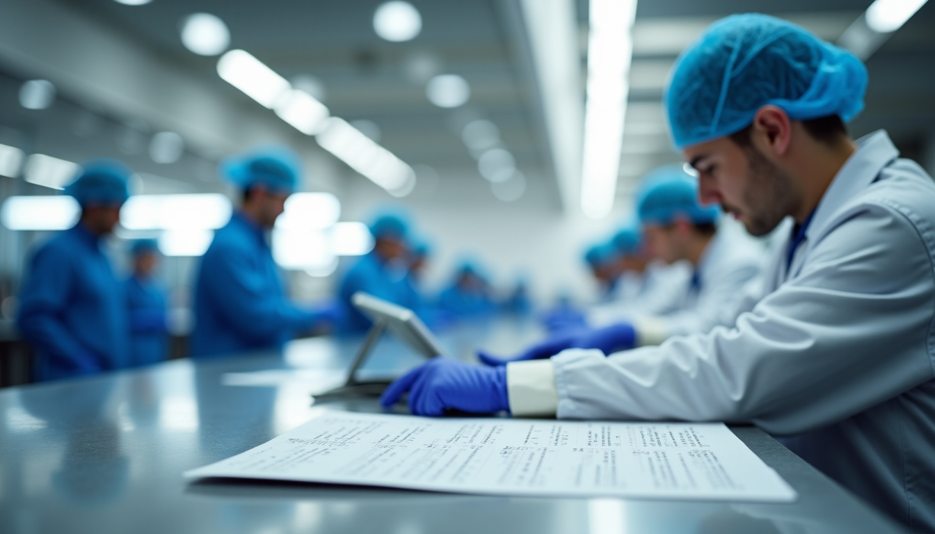 Technicien en train d