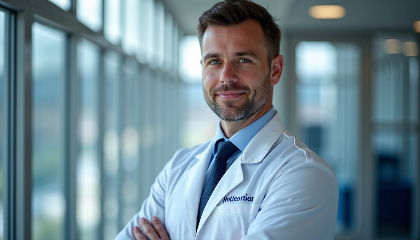 Technicien en train d