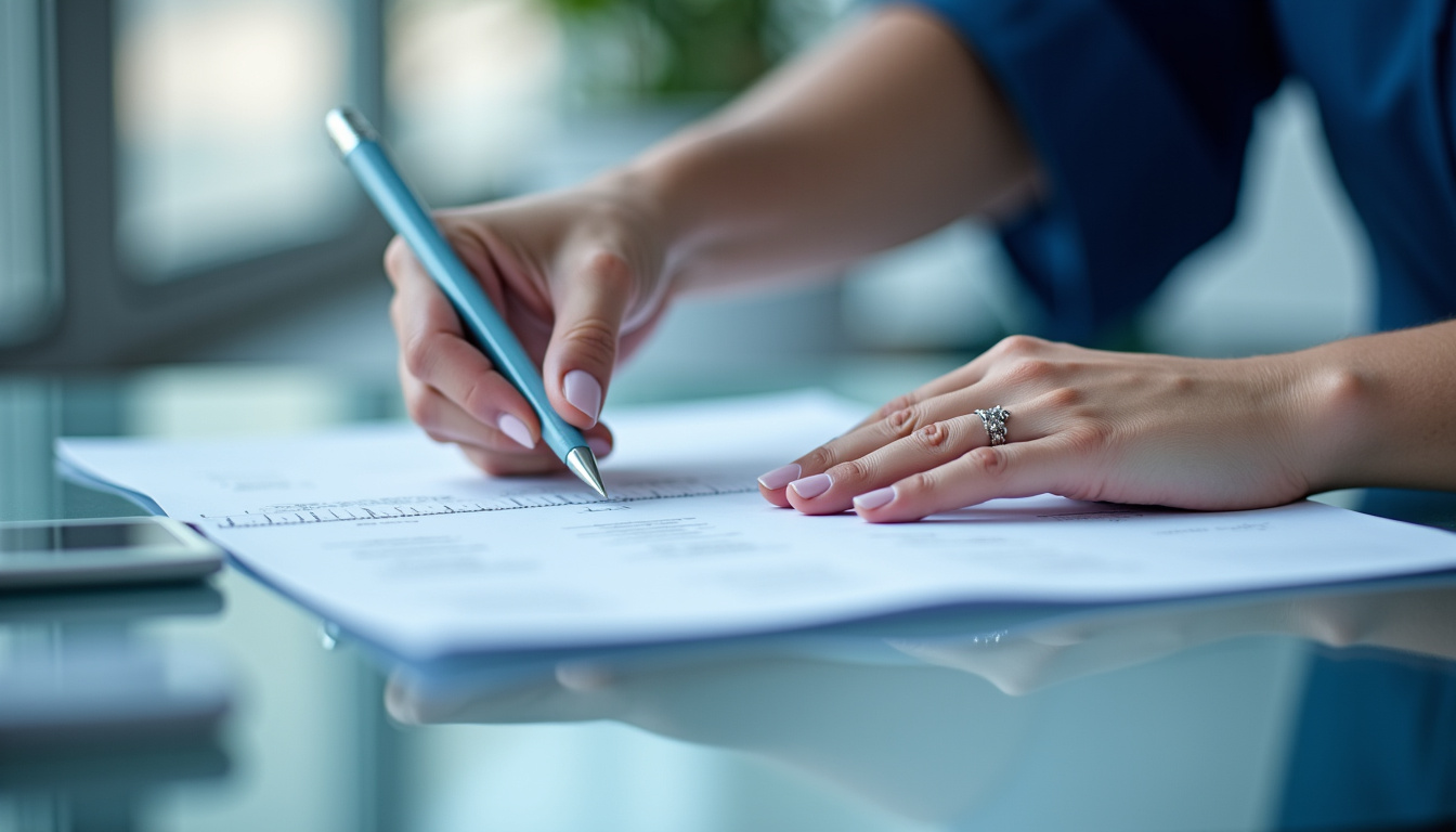 Technicien en train d