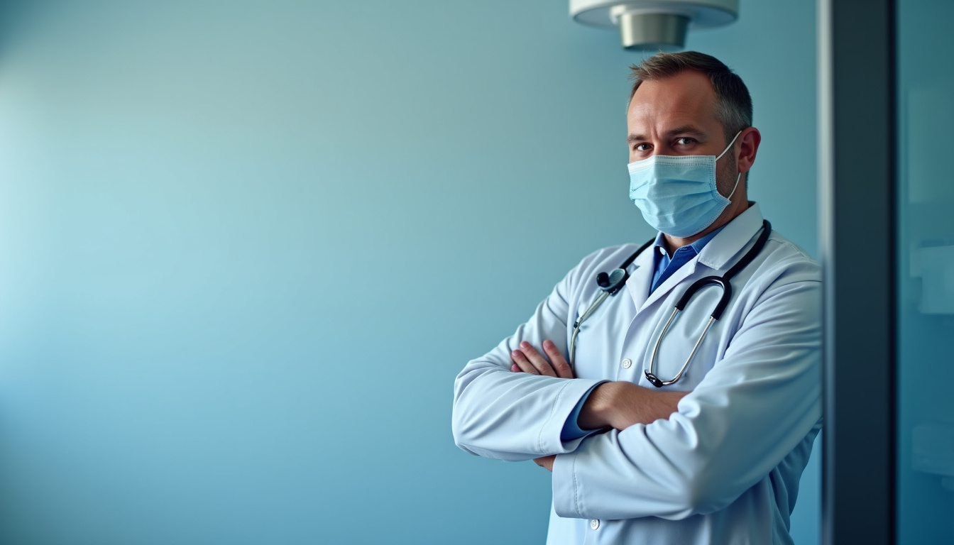 Technicien en train d