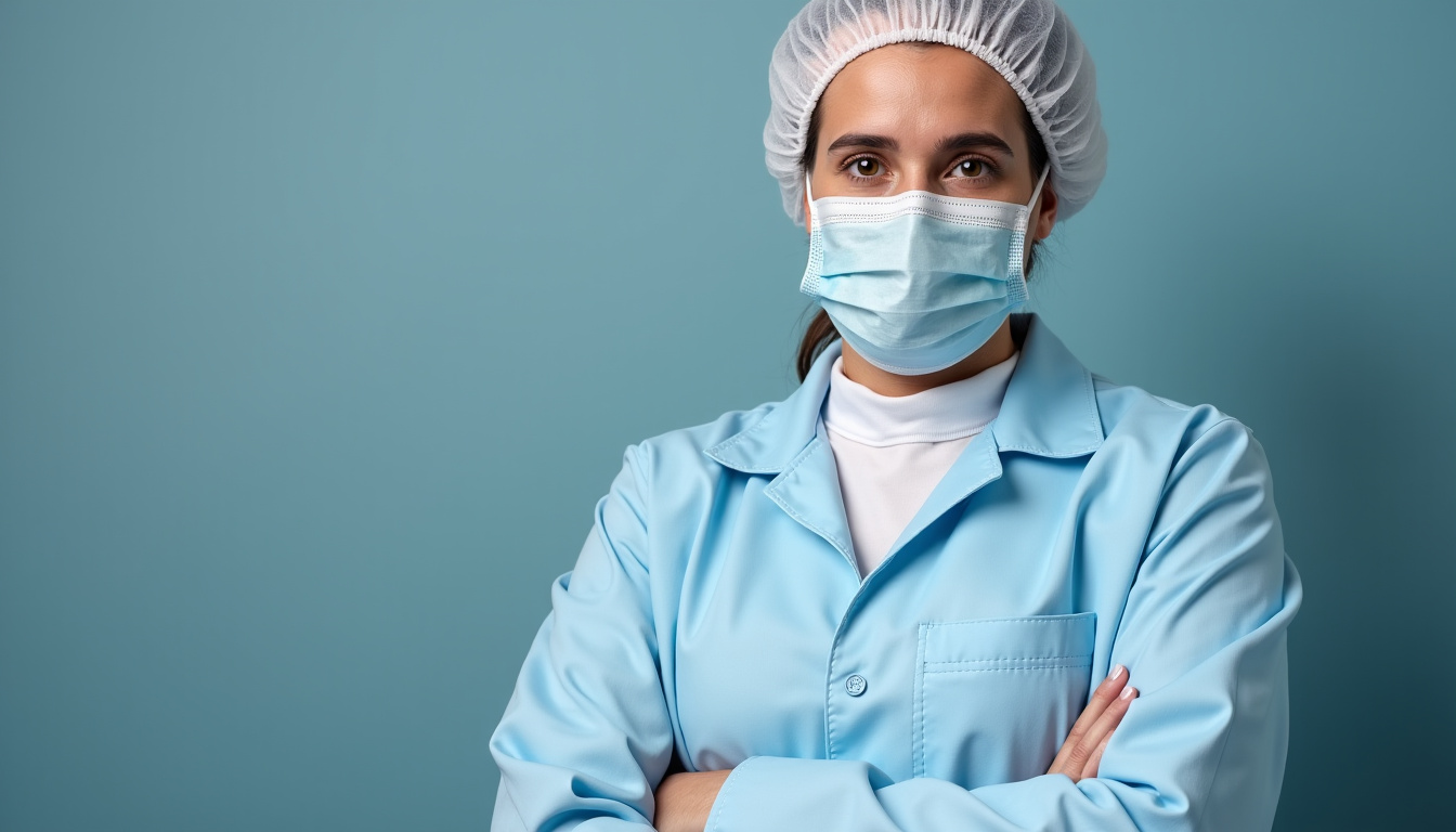 Technicien en train d