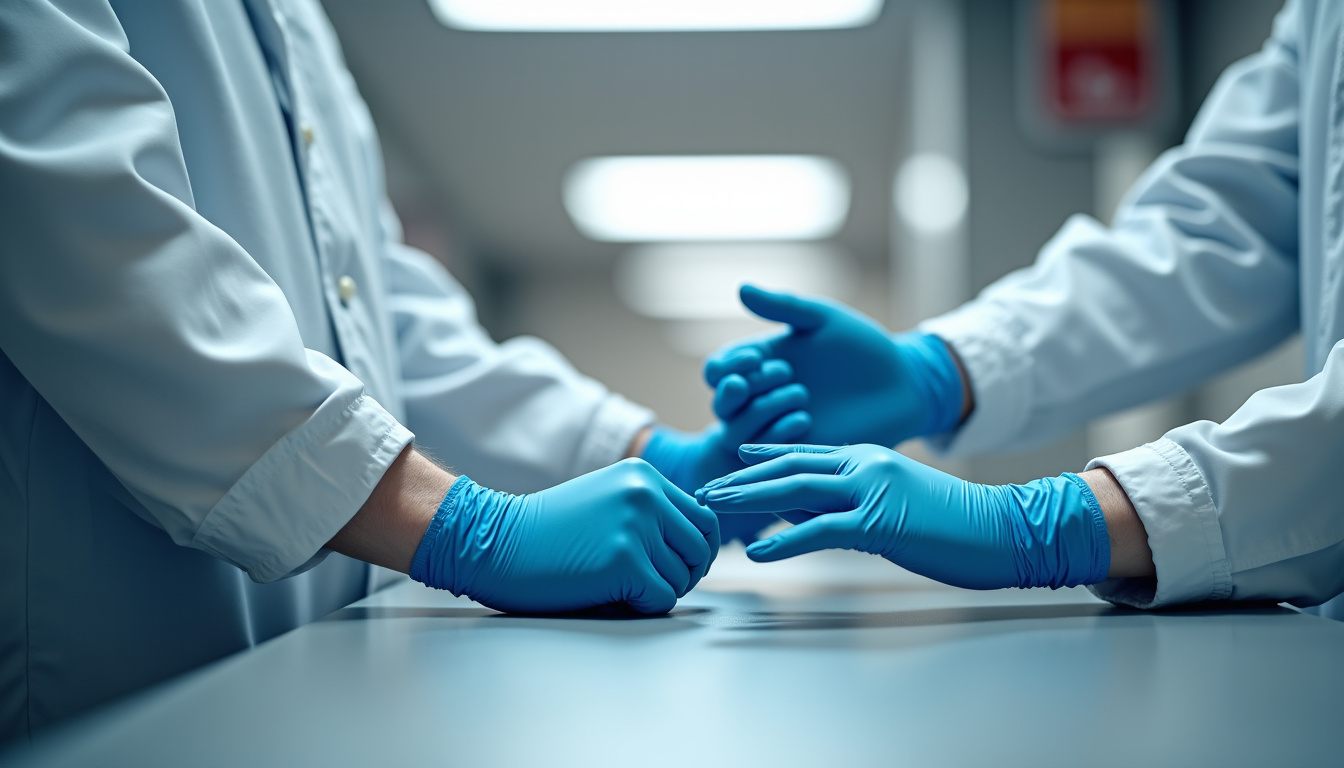 Technicien en train d