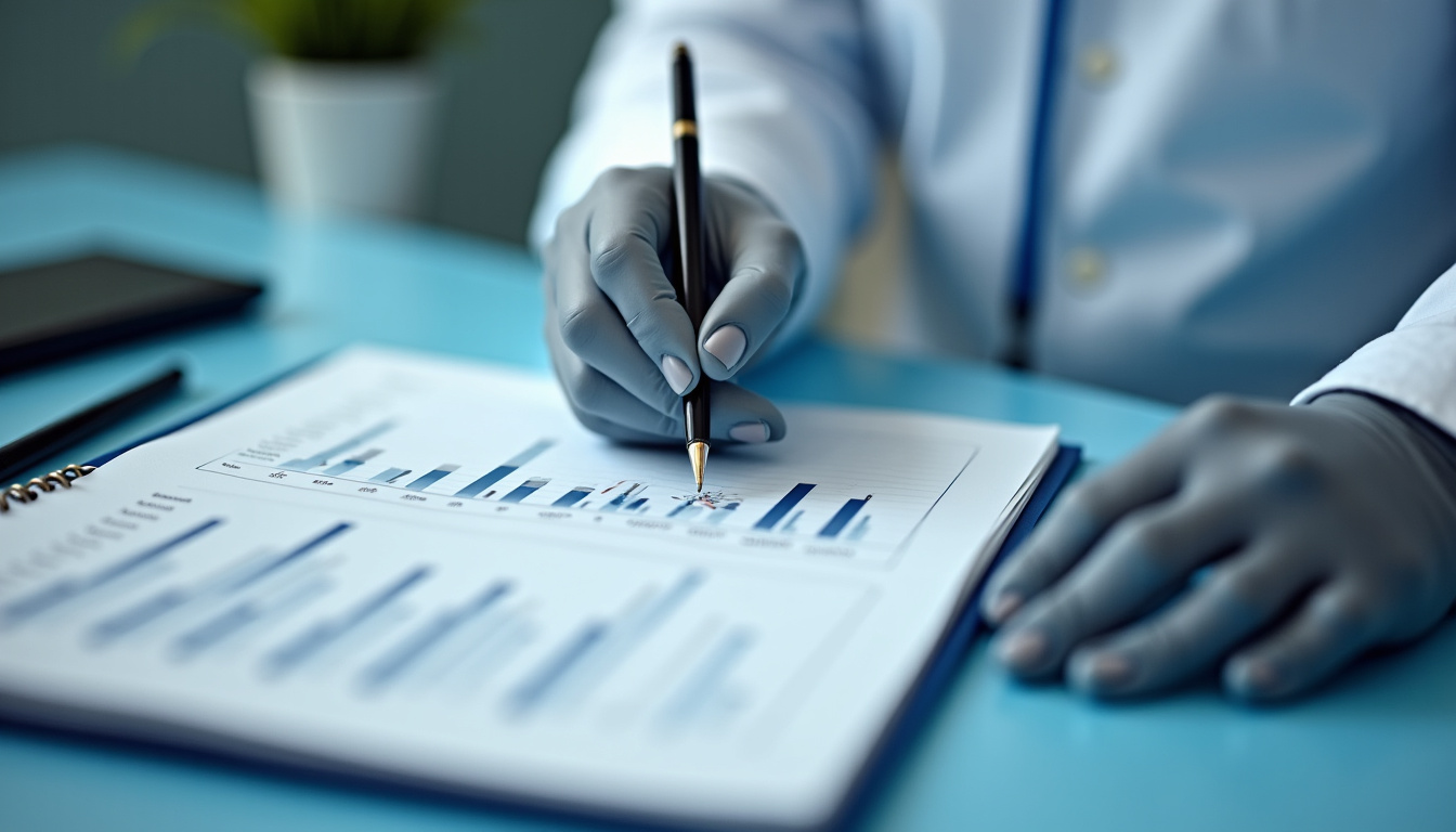 Technicien en train d