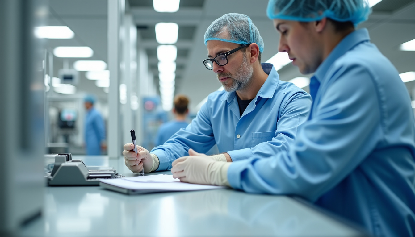 Technicien en train d