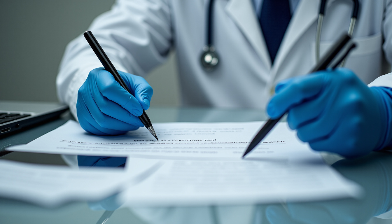 Technicien en train d