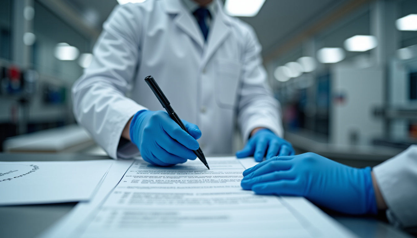 Technicien en train d