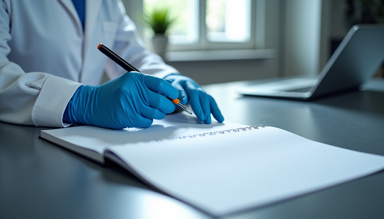 Technicien en train d