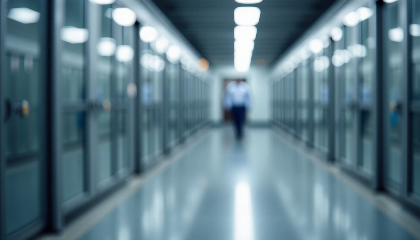 Technicien en train d