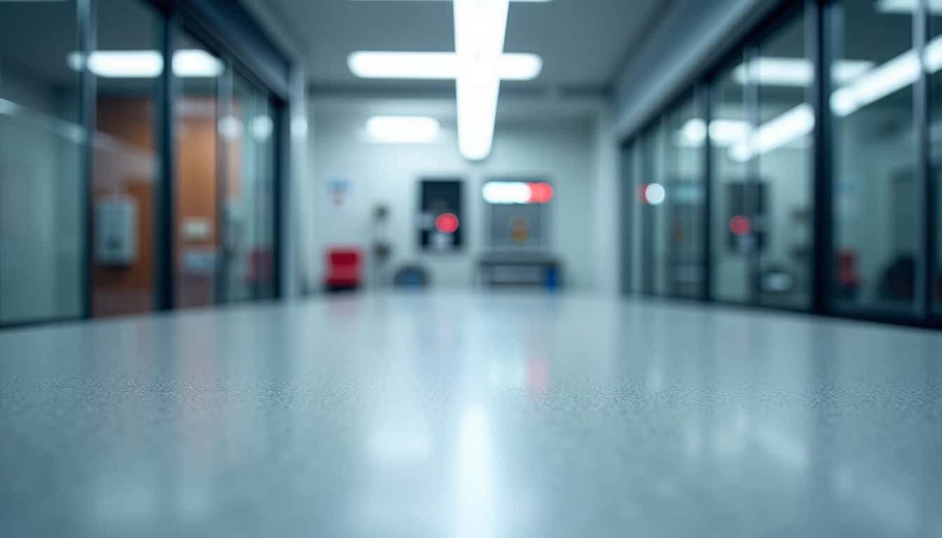 Technicien en train d