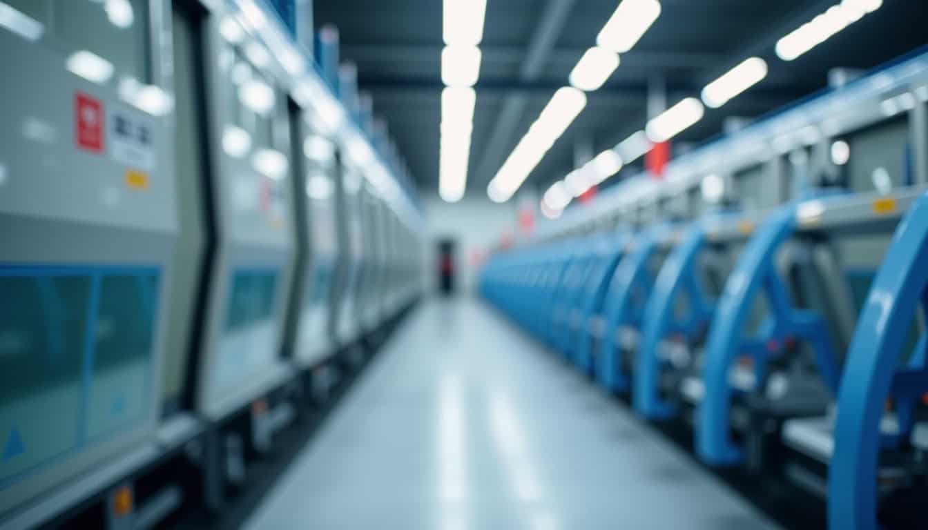 Technicien en train d