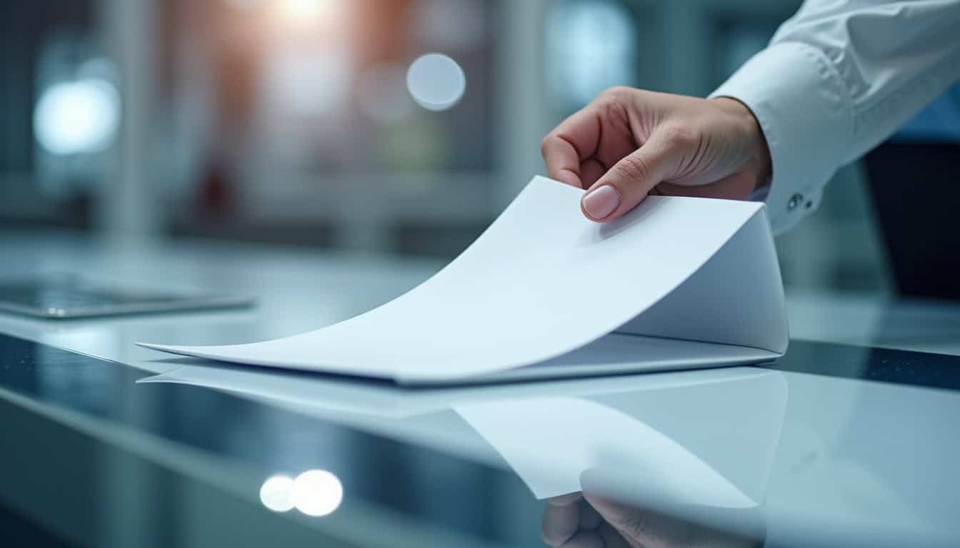 Technicien en train d