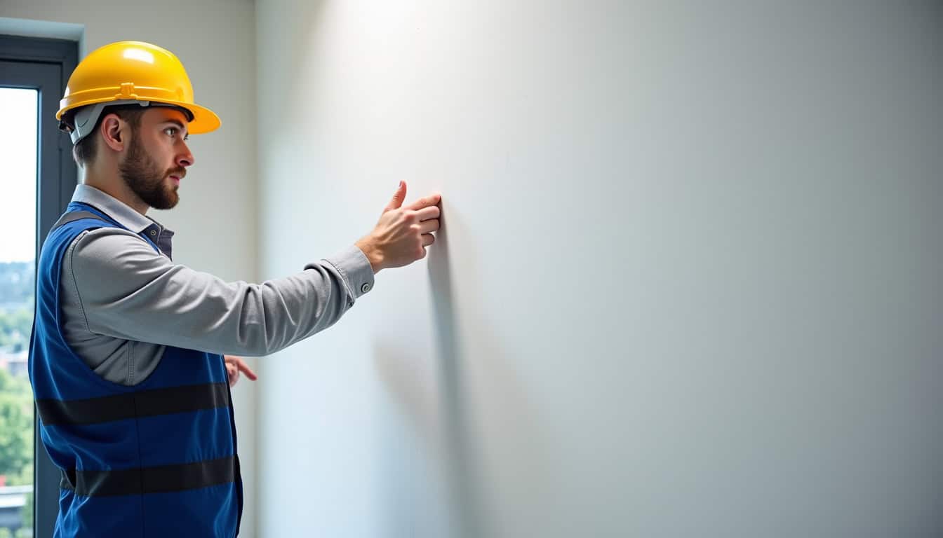 Technicien en train de présenter un devis pour un monte-escalier à Cheillé