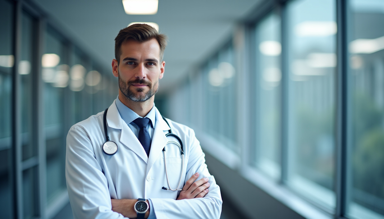 Technicien en train de procéder à l