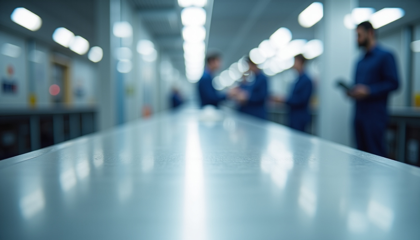 Technicien en train de réaliser l