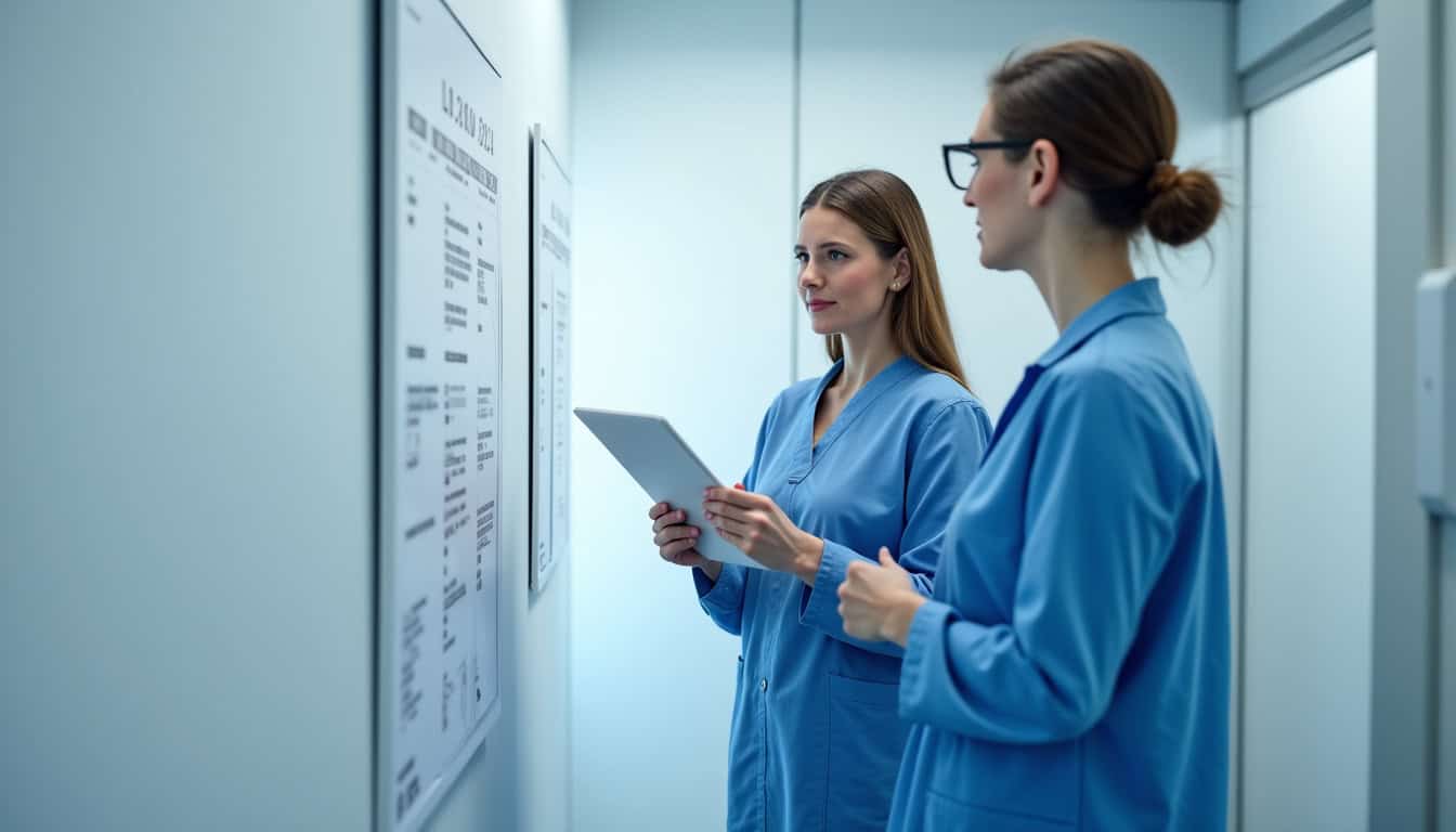 Technicien en train de réaliser un diagnostic pour l