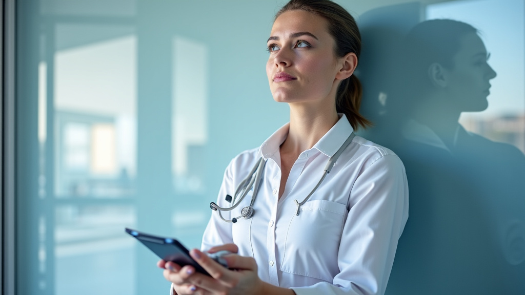 Technicien professionnel en train d