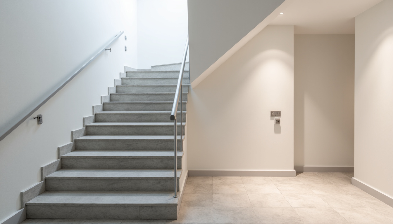 Un monte-escalier moderne intégré harmonieusement dans une décoration intérieure contemporaine