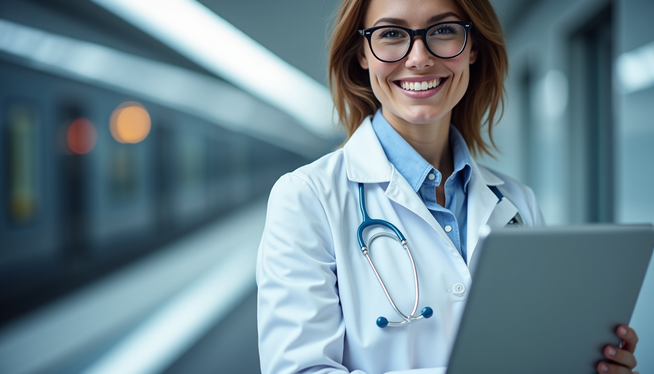 Un technicien vérifie le fonctionnement d