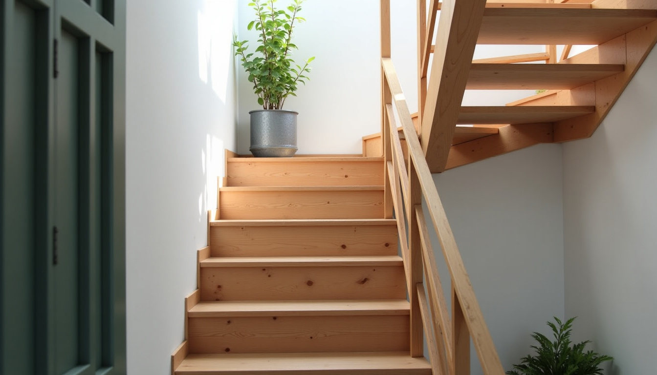 Installation d’un monte-escalier droit dans une maison à Sermoise-sur-Loire