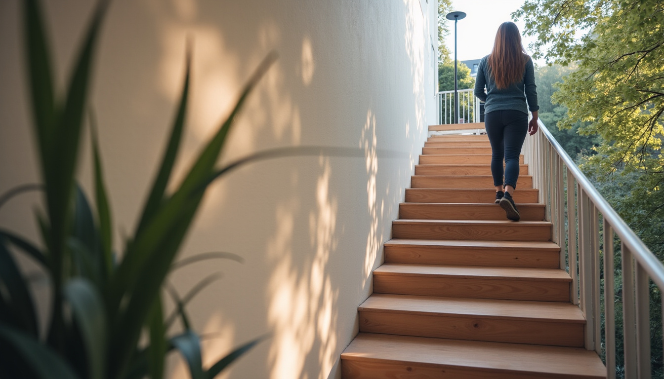 Installation d’un monte-escalier tournant dans une habitation à Mornant