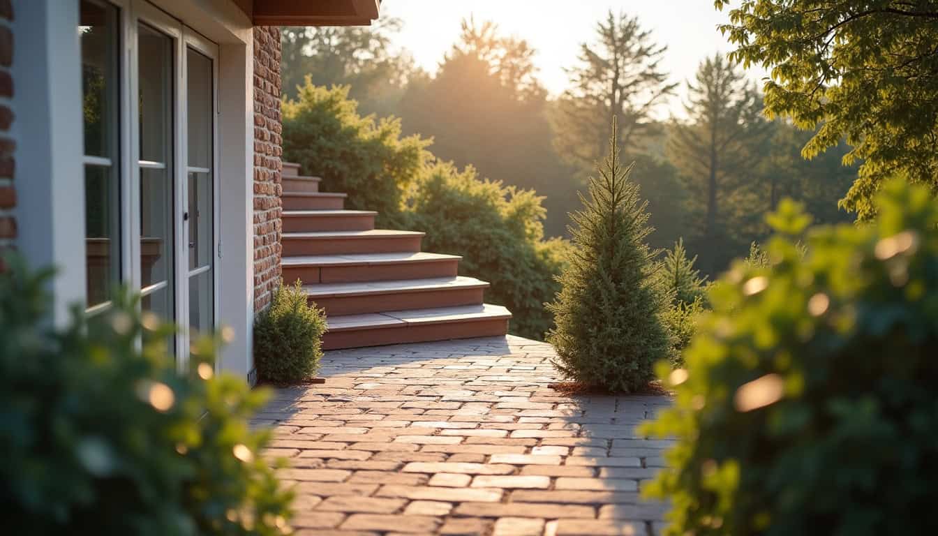 Installation d’un monte-escalier tournant dans une habitation à Thueyts