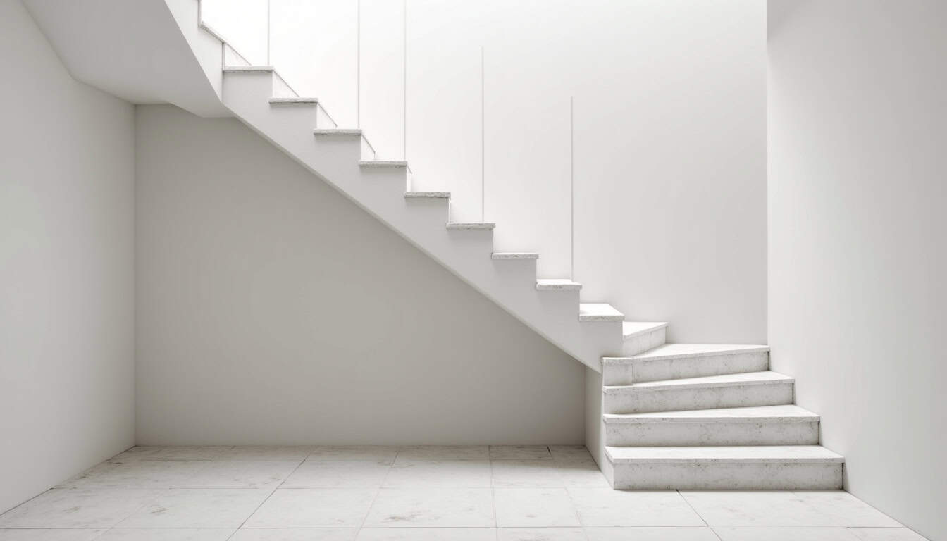 Monte-escalier droit installé dans une maison à Pont-Aven