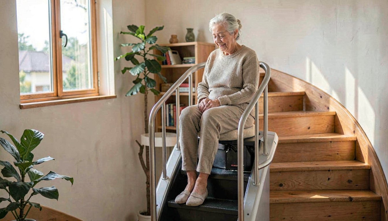 Monte-escalier à Égly : votre confort retrouvé en 2026