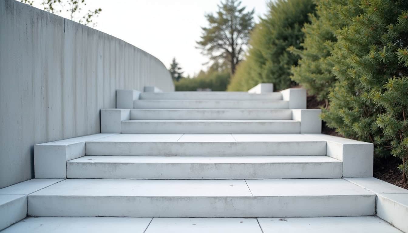 Monte-escalier extérieur résistant aux intempéries installé à Frahier-et-Chatebier